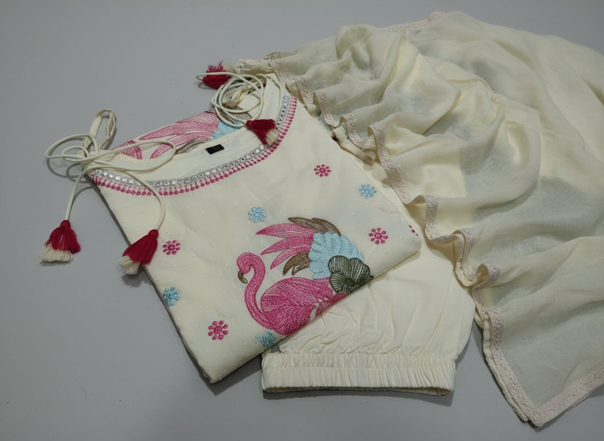 Saibo Sleeveless Suit Set