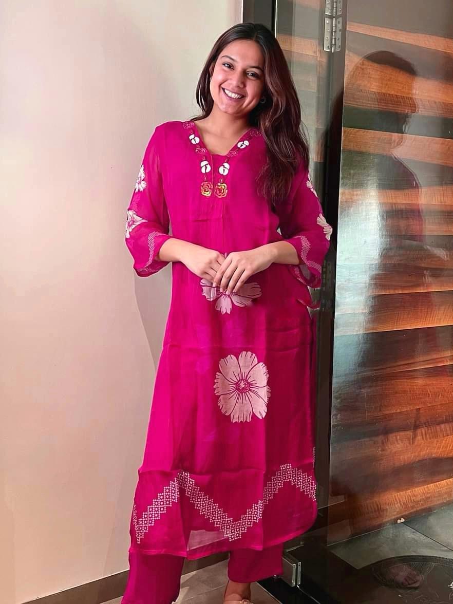 Charulata – Handworked Cotton Classic Suit