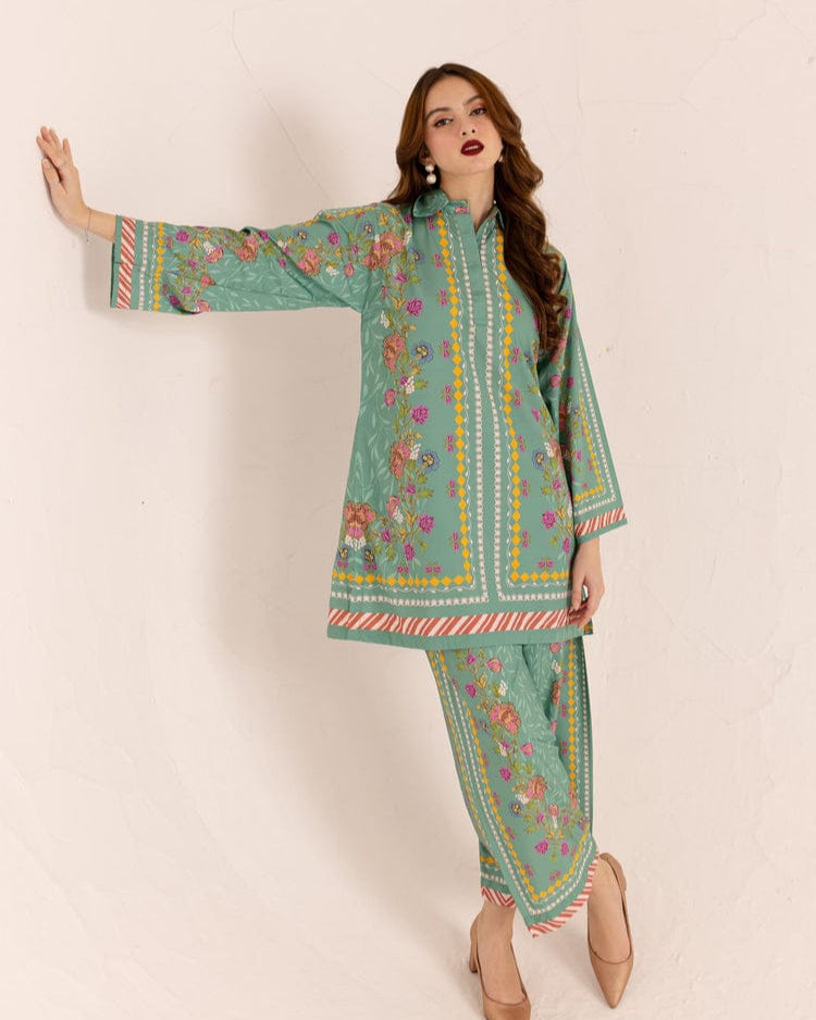 Mehr – Summer Digital Print Co-ord Set