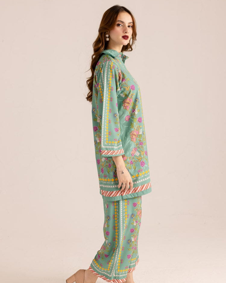Mehr – Summer Digital Print Co-ord Set