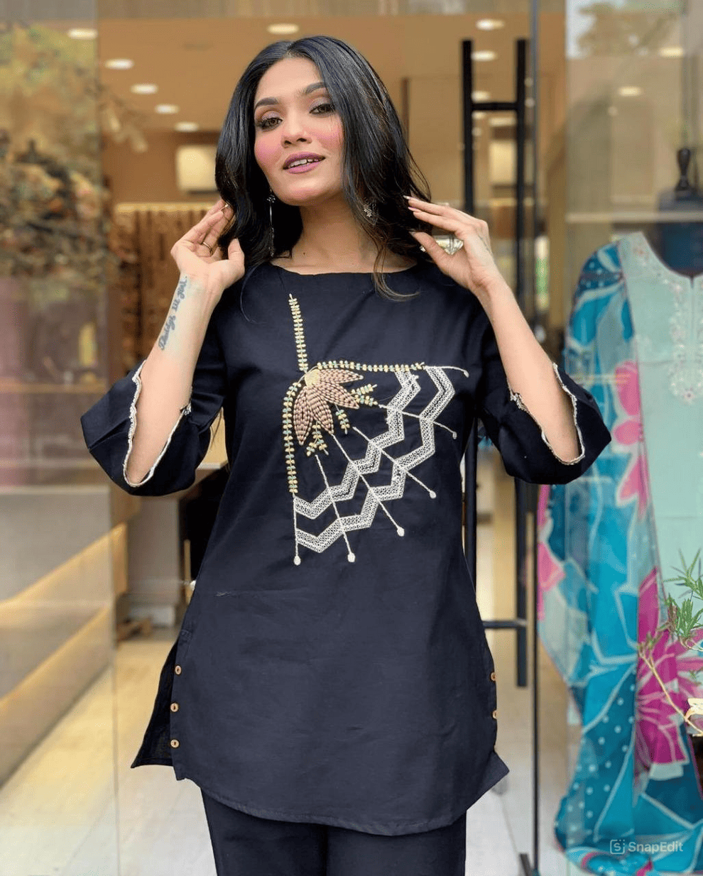 Noir Grace Flex Co-ord Set