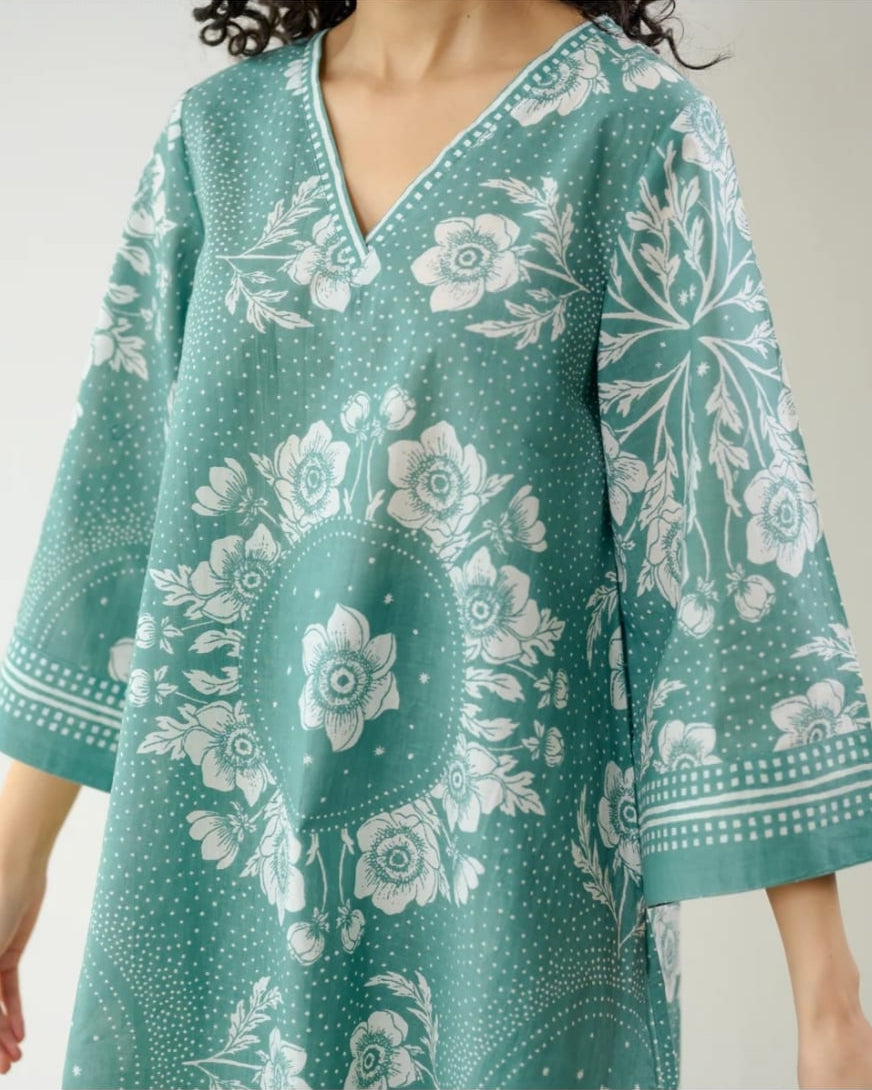 Noorja Digital Bloom Coord Set