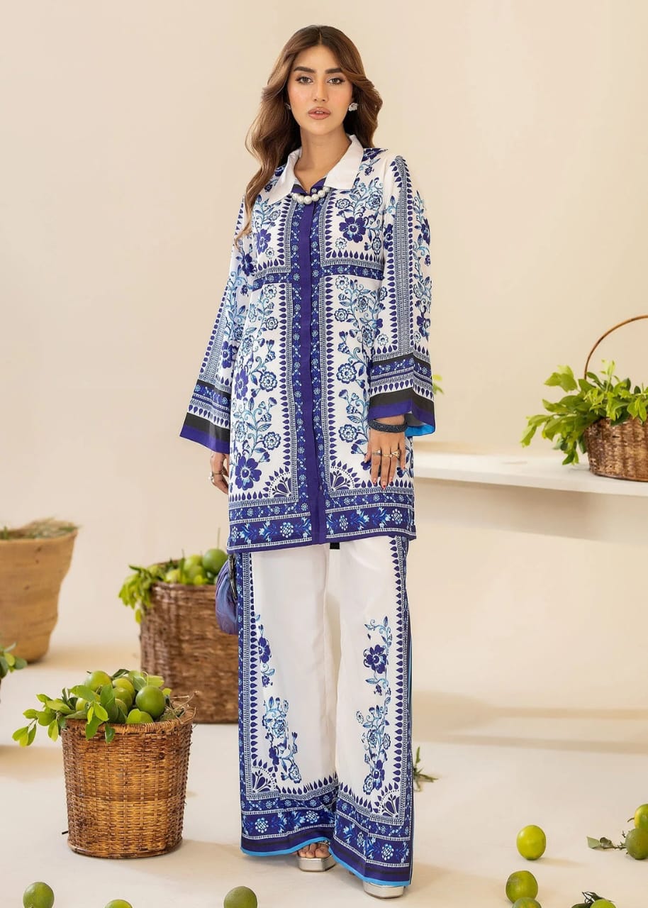 Blueberry Mosaic Co-ord Set