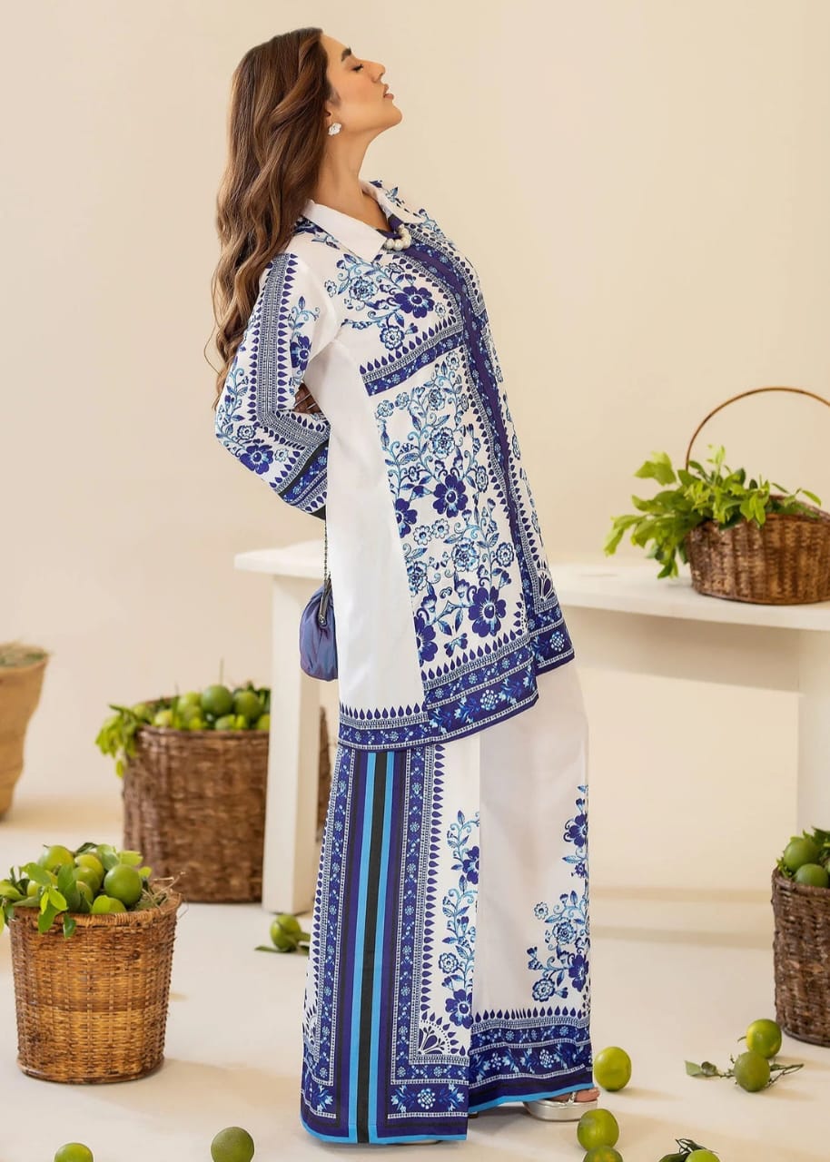 Blueberry Mosaic Co-ord Set