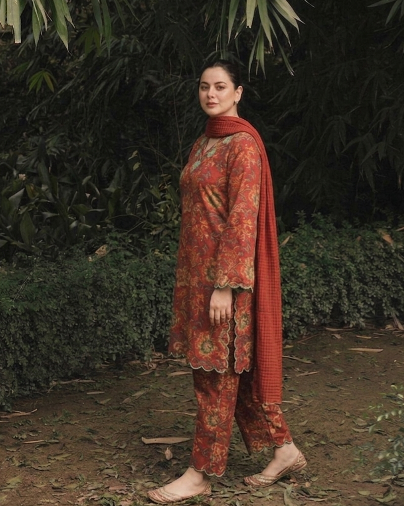 Inaaya Cotton Set With Kota Doria Dupatta