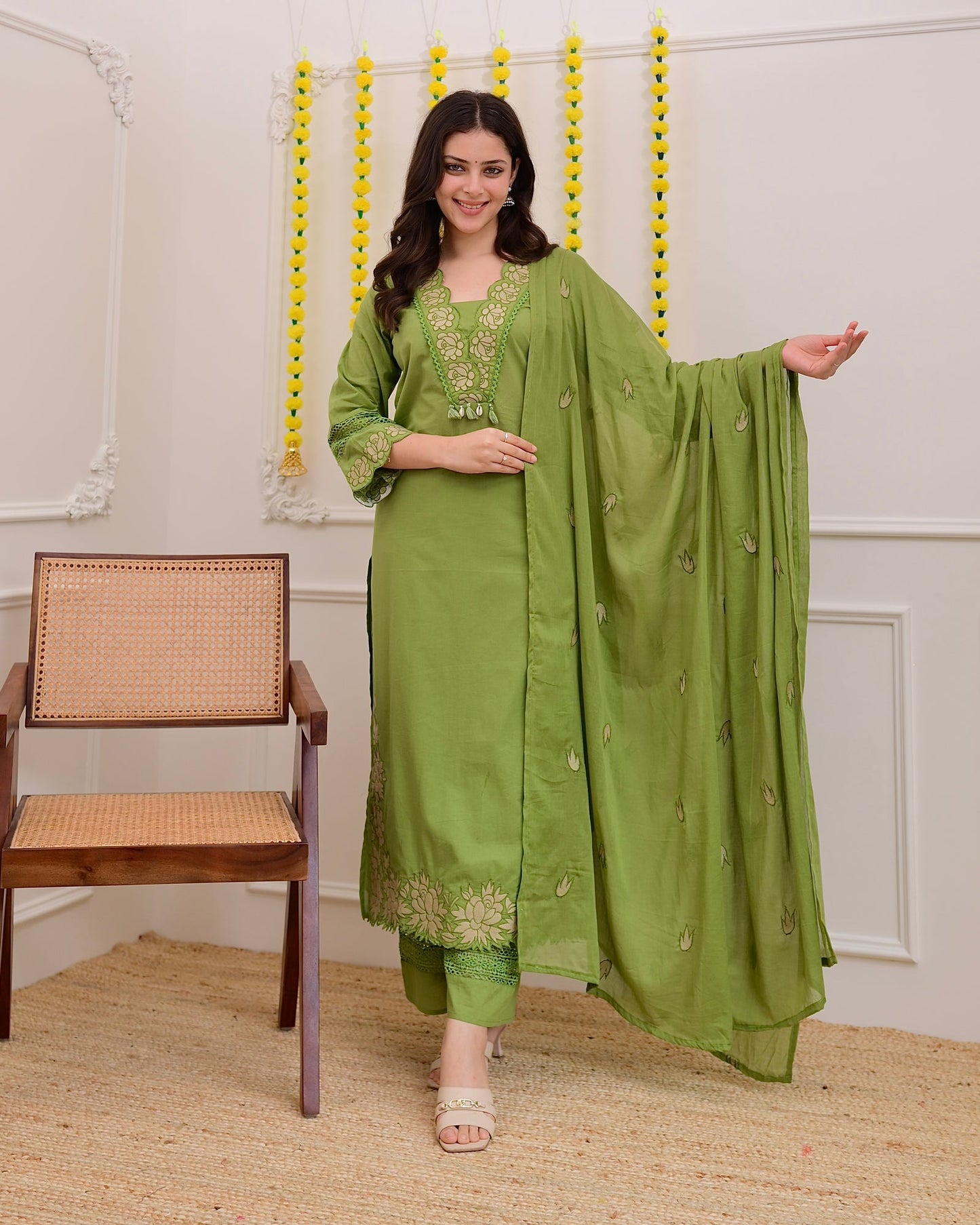 Rustique Charm Kurta Set