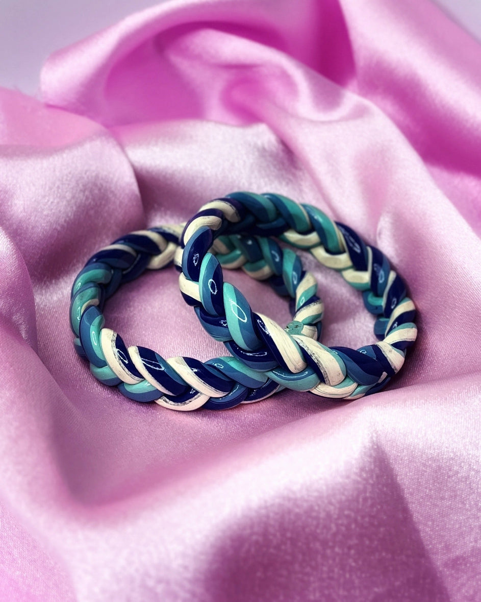 Reva Handcrafted Twisted Lac Bangles