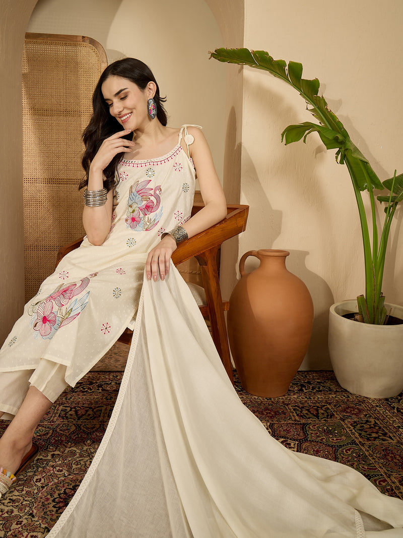 Saibo Sleeveless Suit Set