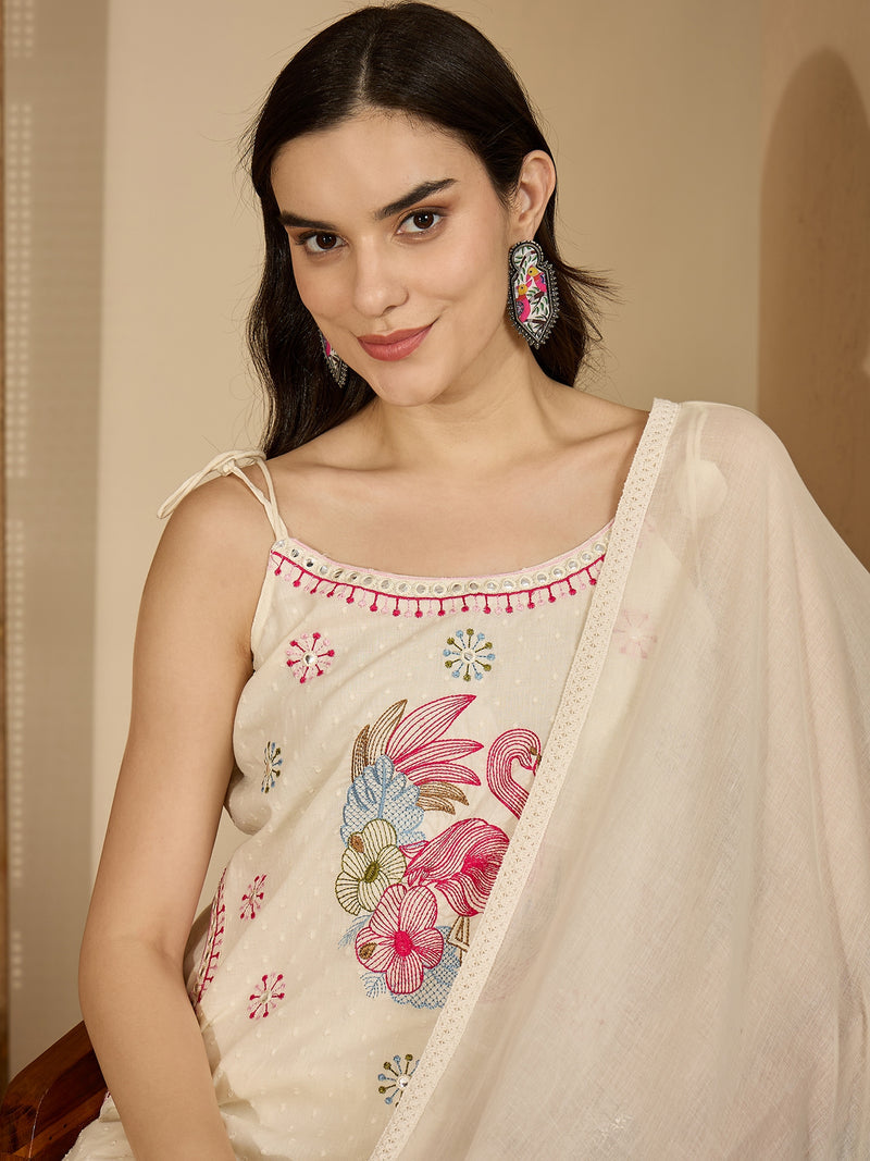 Saibo Sleeveless Suit Set