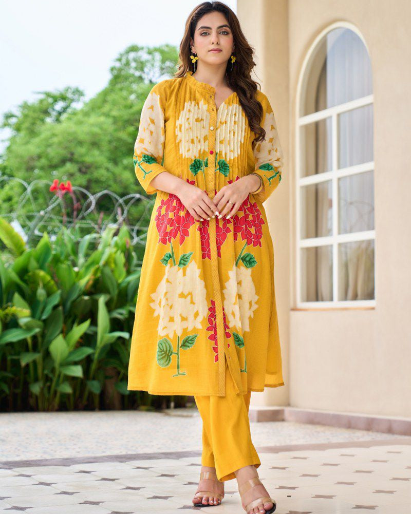 Aurora Mul Cotton Co-ord Set