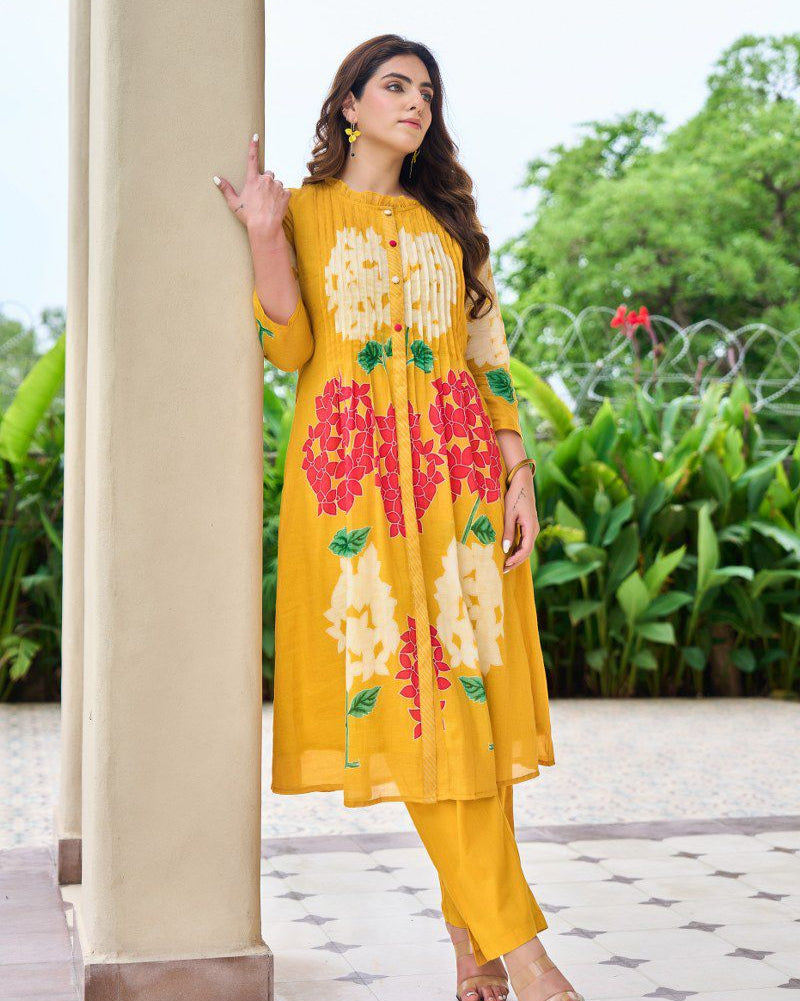 Aurora Mul Cotton Co-ord Set