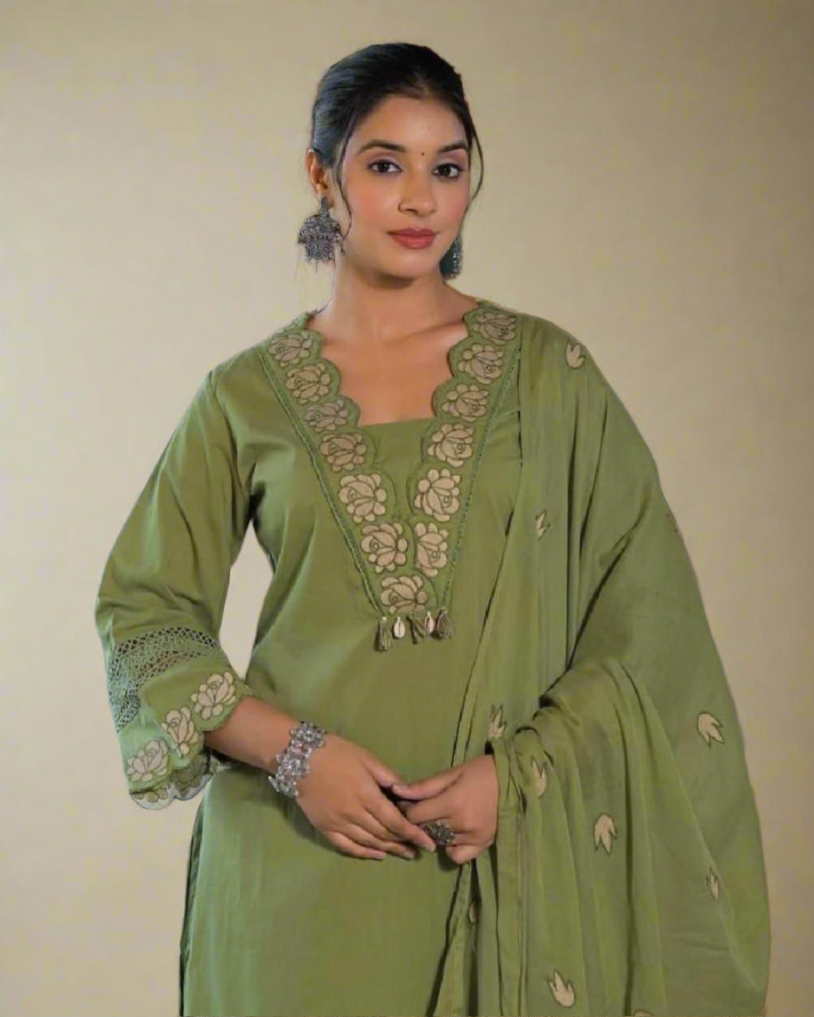 Rustique Charm Kurta Set