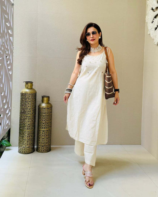 saanch kurti set 