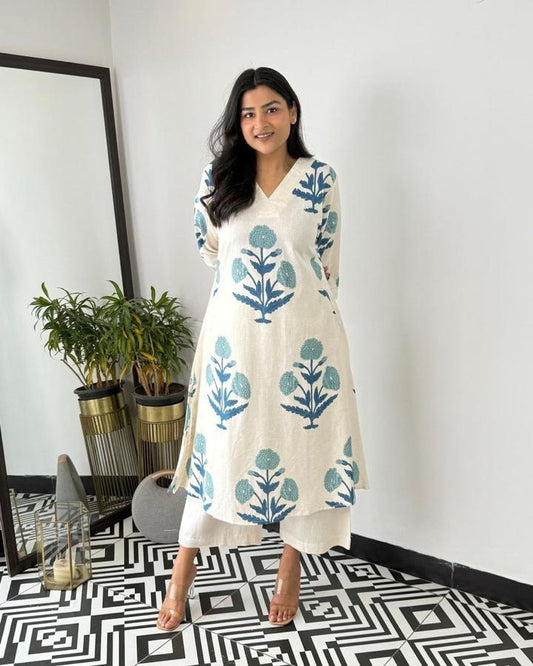 Noor Bloom – Summer Cotton Co-ord Set