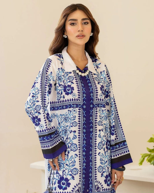 Blueberry Mosaic Co-ord Set